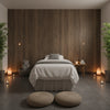 Biscay Bay Black Wood Grain | Hollywood Wallcoverings