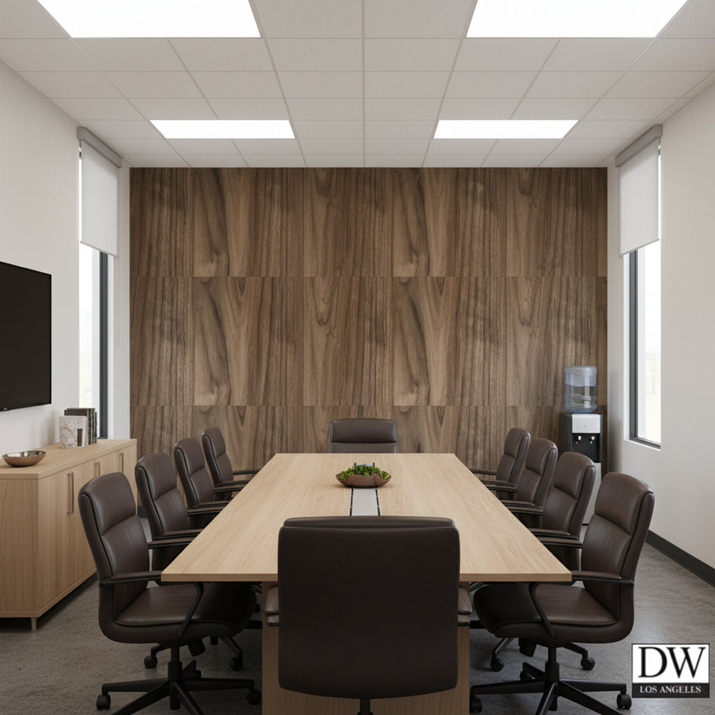 Biscay Bay Tight Hickory Wood Grain | Hollywood Wallcoverings