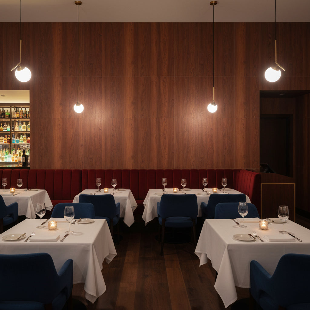 Biscay Bay Warm Mahogany Wood Grain | Hollywood Wallcoverings