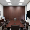 Biscay Bar Warm Mahogany Straight Wood Grain | Hollywood Wallcoverings