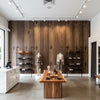 Biscay Bay Coffee Wood Grain | Hollywood Wallcoverings