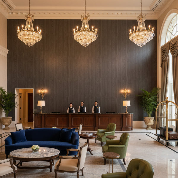 Bosa Marina Midnight Wood Grain | Hollywood Wallcoverings