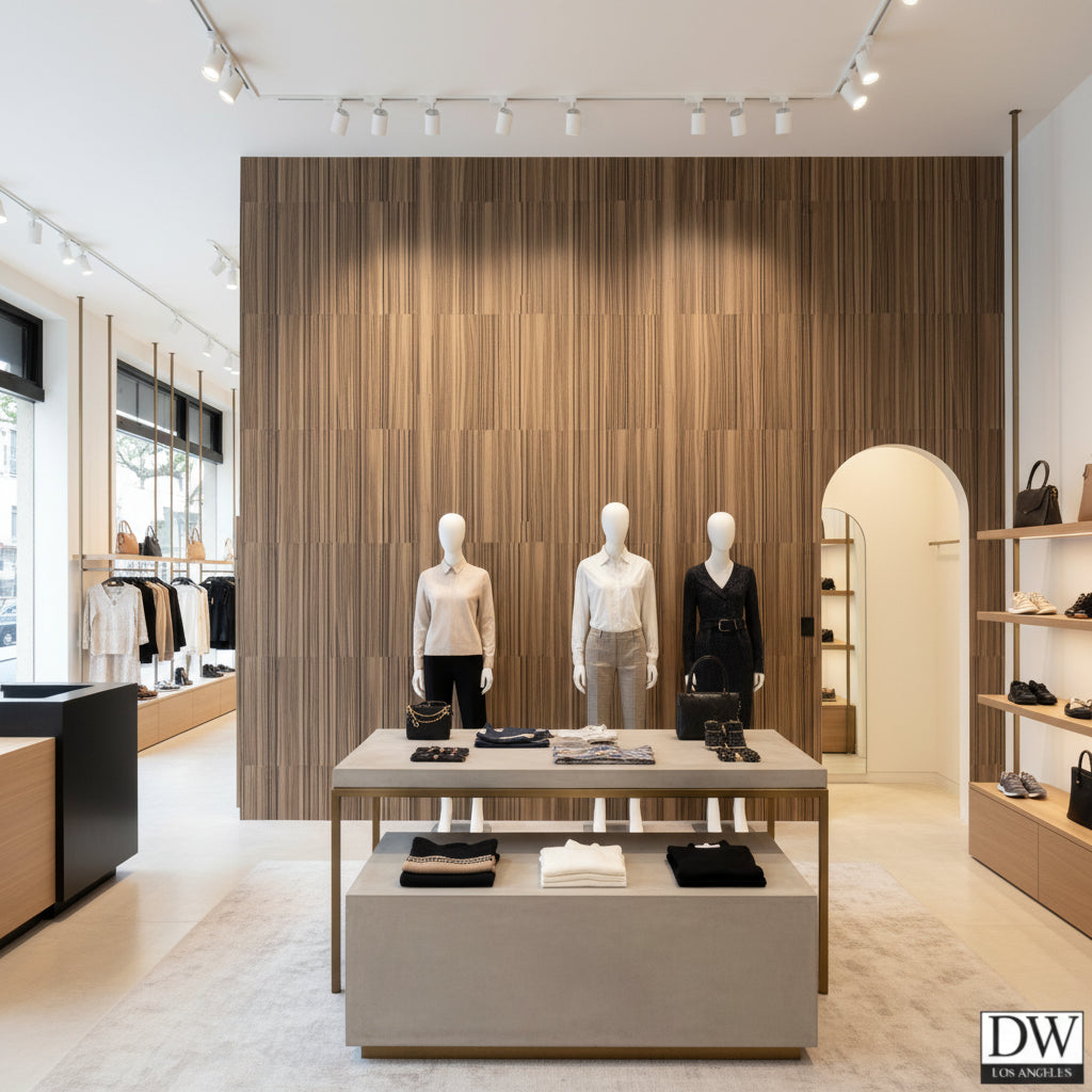 Bosa Marina Striped Wood Grain | Hollywood Wallcoverings