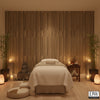 Bosa Marina Striped Wood Grain | Hollywood Wallcoverings