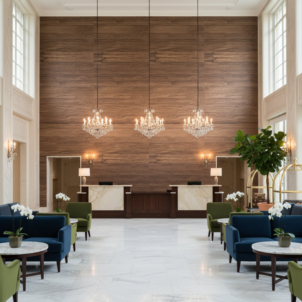 Bosa Marina Boardwalk Wood Grain | Hollywood Wallcoverings
