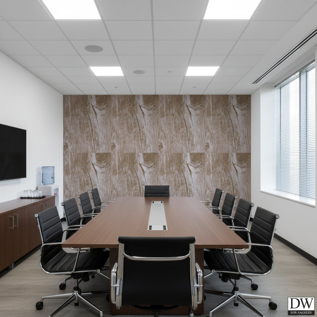 Bosa Marina Rustic Aged Wood Grain | Hollywood Wallcoverings