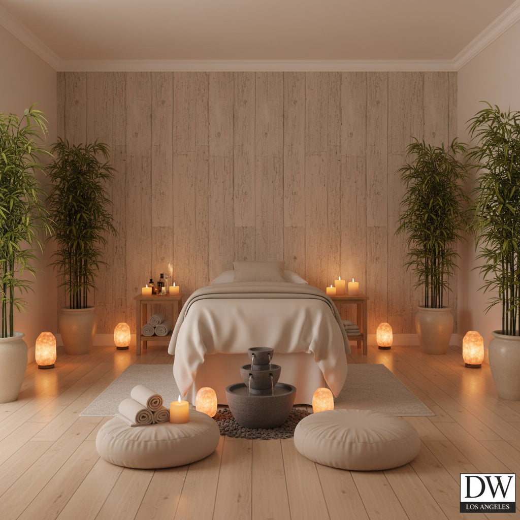 Bosa Marina Rustic Taupe Wood Grain | Hollywood Wallcoverings