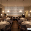 Bosa Marina Rustic Painted Wood Graid | Hollywood Wallcoverings