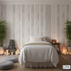 Bosa Marina Rustic Painted Wood Graid | Hollywood Wallcoverings