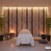 Bosa Marina Rustic Plum Wood Grain | Hollywood Wallcoverings