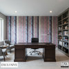 Bosa Marina Rustic Plum Wood Grain | Hollywood Wallcoverings