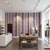 Bosa Marina Rustic Plum Wood Grain | Hollywood Wallcoverings