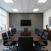 Vomera Greystone Faux Tile | Hollywood Wallcoverings