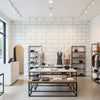 Vomera Porcelain Faux Tile | Hollywood Wallcoverings