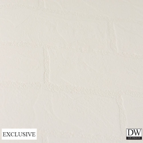 Vomera Snow Faux Tile | Hollywood Wallcoverings