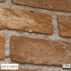 Vomera Faux Red Brick | Hollywood Wallcoverings