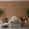 Vomera Faux Red Brick | Hollywood Wallcoverings