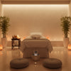 Vomera Snow White Faux Travertine | Hollywood Wallcoverings