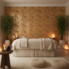 Labasa Gold Bamboo Over Stone | Hollywood Wallcoverings