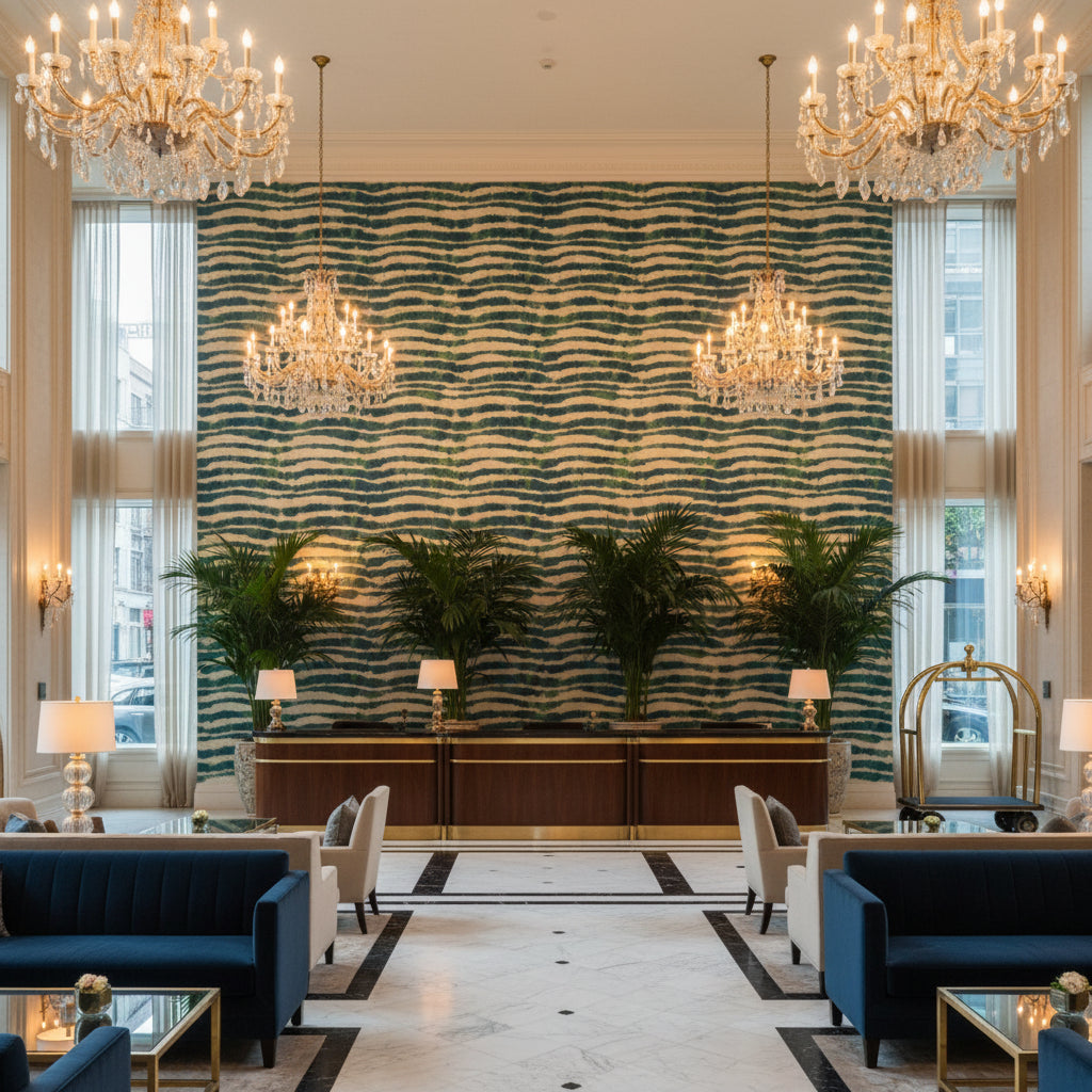 Labasa Marine Zebra | Hollywood Wallcoverings