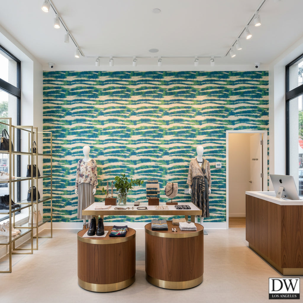 Labasa Marine Zebra | Hollywood Wallcoverings