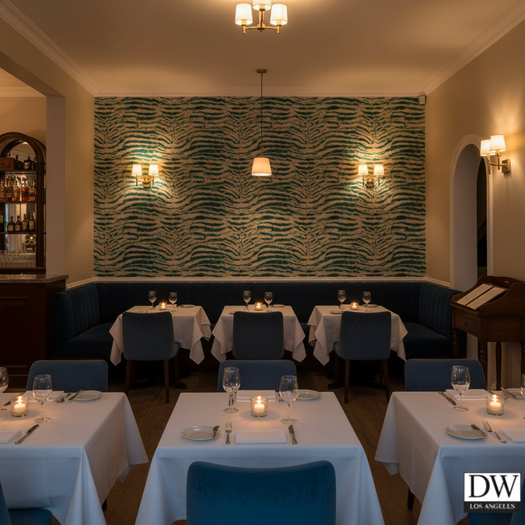 Labasa Marine Zebra | Hollywood Wallcoverings