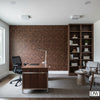 Moroccan Coffee Basketweave | Hollywood Wallcoverings