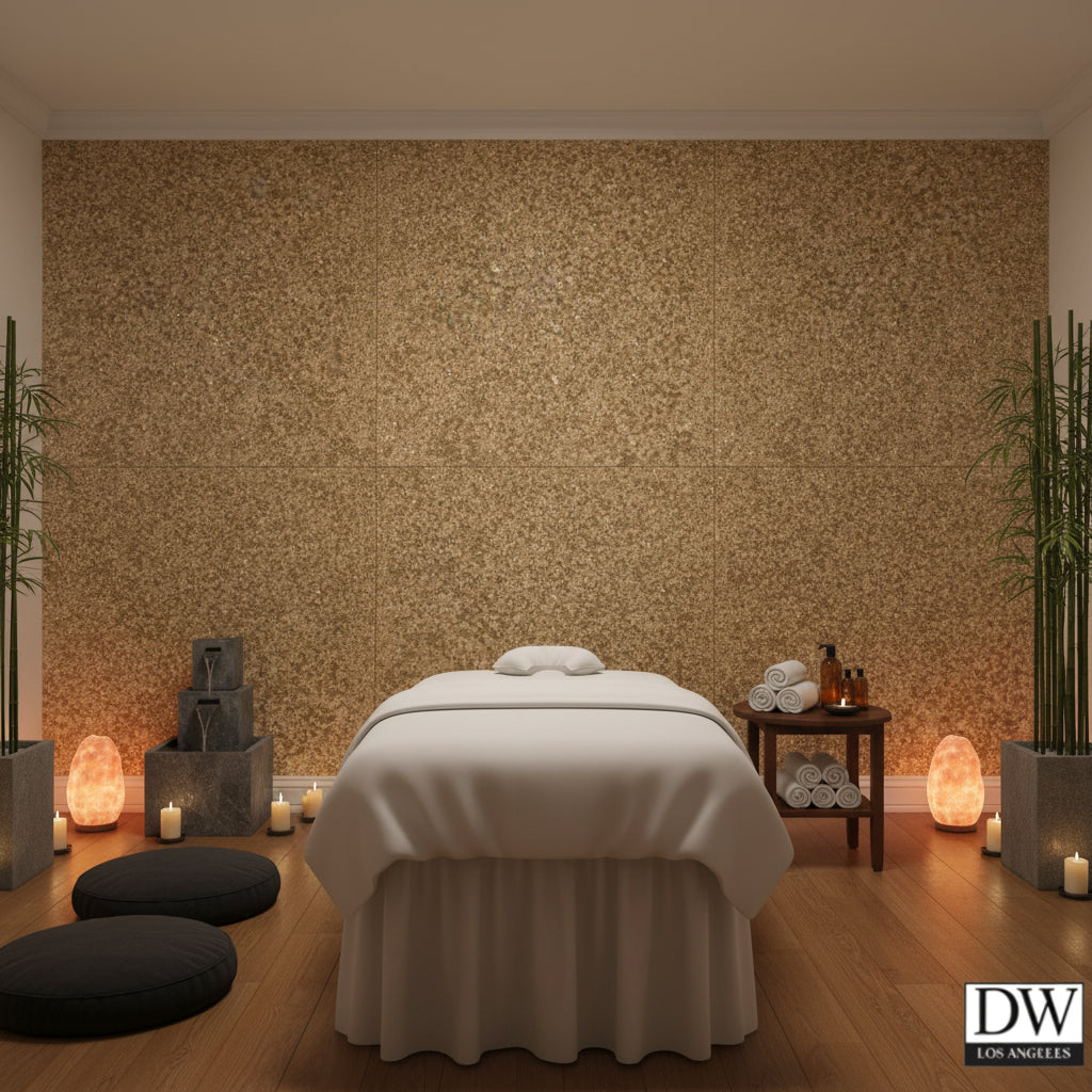 Moroccan Gold Mica | Hollywood Wallcoverings