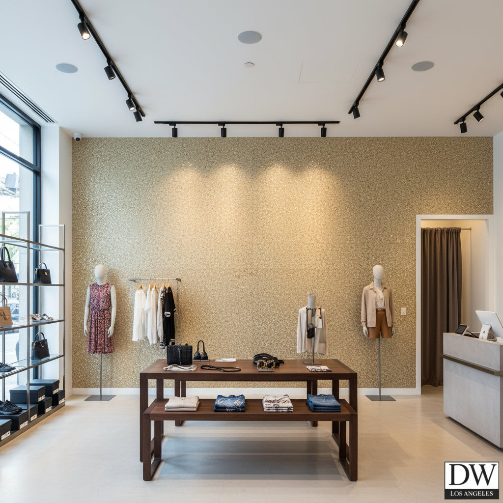 Moroccan Gold Mica | Hollywood Wallcoverings