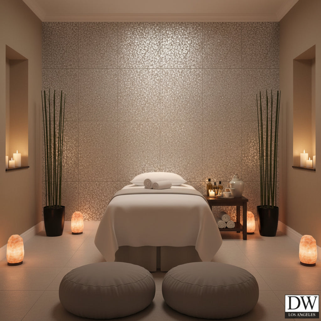 Moroccan Silver Mica | Hollywood Wallcoverings