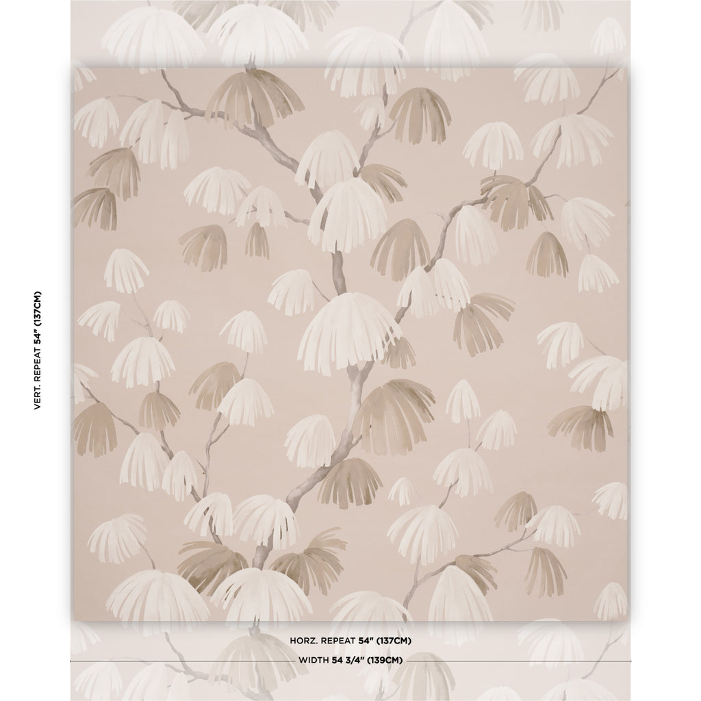 Weeping Pine TAUPE | Schumacher - Image 4