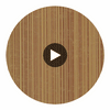 Wells Burnt Sienna Candy Stripe Wallcovering Circular Swatch | LA Walls