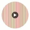 Wells Pink Candy Stripe Wallcovering Circular Swatch | LA Walls