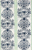 Tropical Damask, Westover on Dark Blues Greens