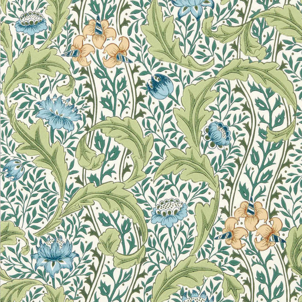 Wild Tulip & Vine Nettle/Woad | Morris & Co.