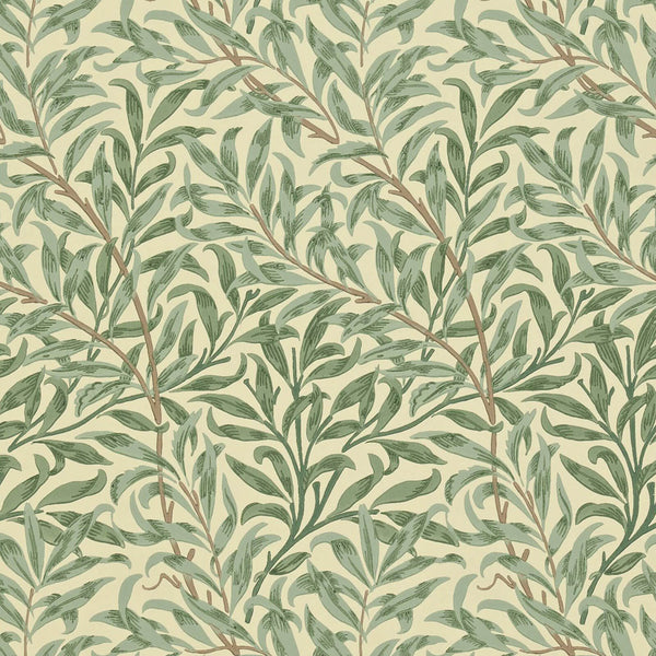 Wm7614/1 Willow Bough Green | Morris & Co.