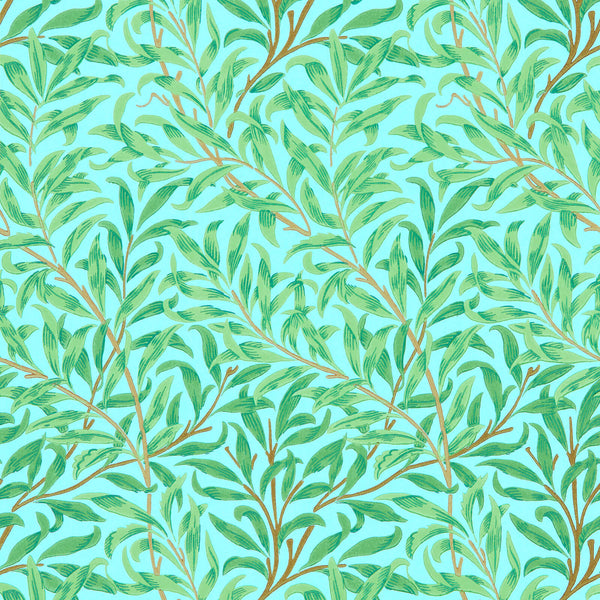 Willow Bough Sky/Leaf Green | Morris & Co.