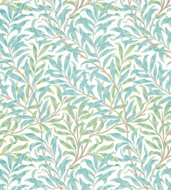Willow Boughs Seaglass Willow Wallcovering | William Morris