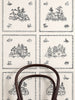 Willow Large, Charcoal Wallcovering | FallingStar Studio