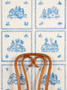 Willow Large, Cobalt Wallcovering | FallingStar Studio
