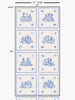 Willow Large, Cobalt Wallcovering | FallingStar Studio