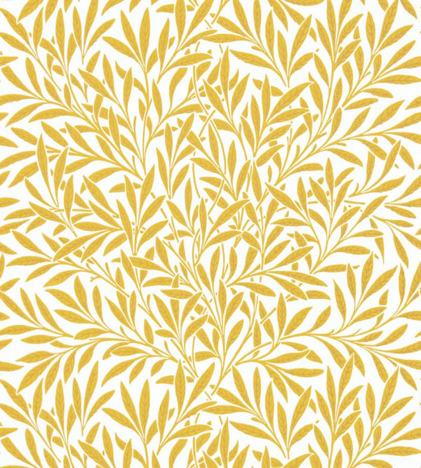 Willow Yellow Wallcovering | William Morris