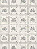 Willow Small, Charcoal Wallcovering | FallingStar Studio