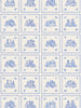 Willow Small, Cobalt Wallcovering | FallingStar Studio