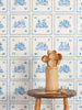 Willow Small, Cobalt Wallcovering | FallingStar Studio