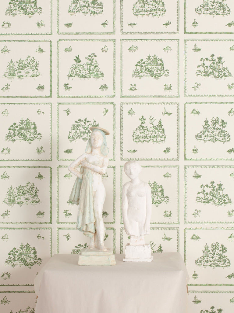 Willow Small, Moss Wallcovering | FallingStar Studio