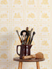 Willow Small, Ochre Wallcovering | FallingStar Studio