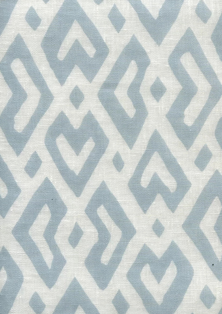 Windsor Blue on Oyster Linen Sheer