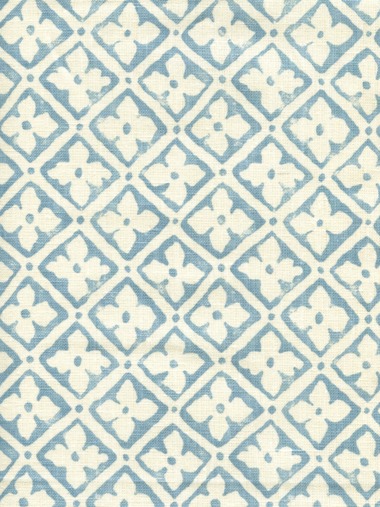 Puccini, Windsor Blue on Tinted Linen