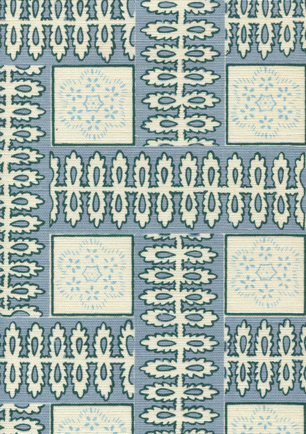 Manchester by the Sea, Windsor Blue Ribbon Wallcoverings | Quadrille